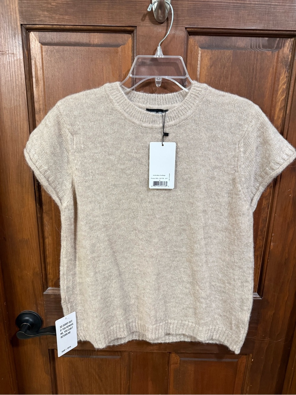 Saint + Sofia Ariella Baby Tee Size M